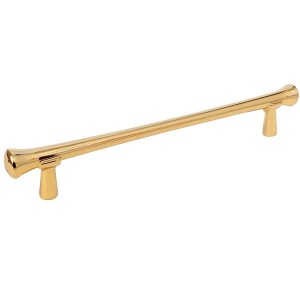 Etruria- Möbelgriff Messing poliert 160mm