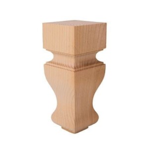 Noga, Holz-Möbelfuß WY01055 60 x 60 x H 150mm
