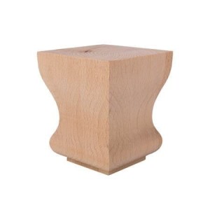 Noga, Holz-Möbelfuß WY01051 78 x 78 x H 96mm