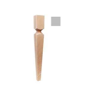 TAPERED F990019 - Holzbein für Stühle und Bänke H 430mm