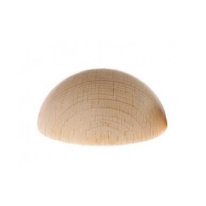 Halbkugel aus Holz DR00165 ∅ 50XH 25mm