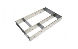 Spumante- Metalleinsatz für Schubladen 290x472mm